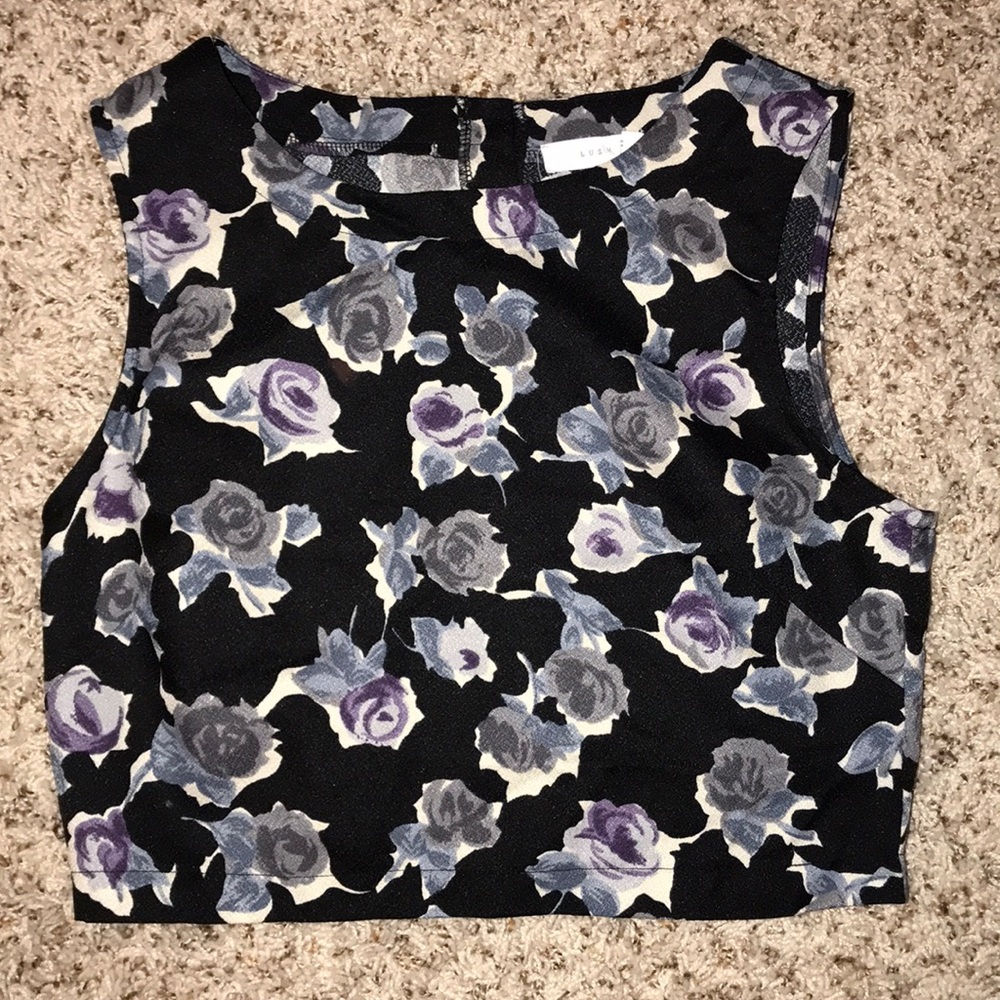 LUSH FLORAL TANK